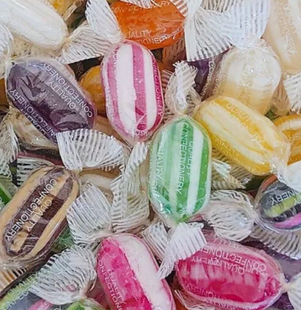 Winter Mixture Hard Boiled Sweets Wrapped Traditional Retro Pick n Mix