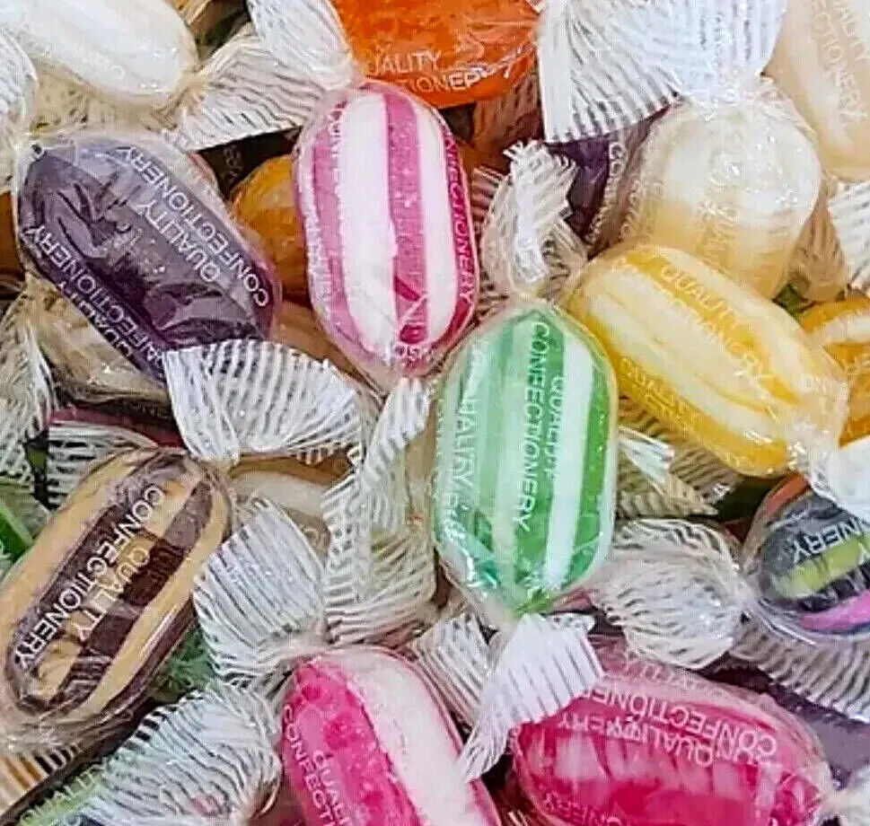 WINTER MIXTURE Sweets Boiled Wrapped Sweets Retro Pick Mixtures 200g 1KG 3KG