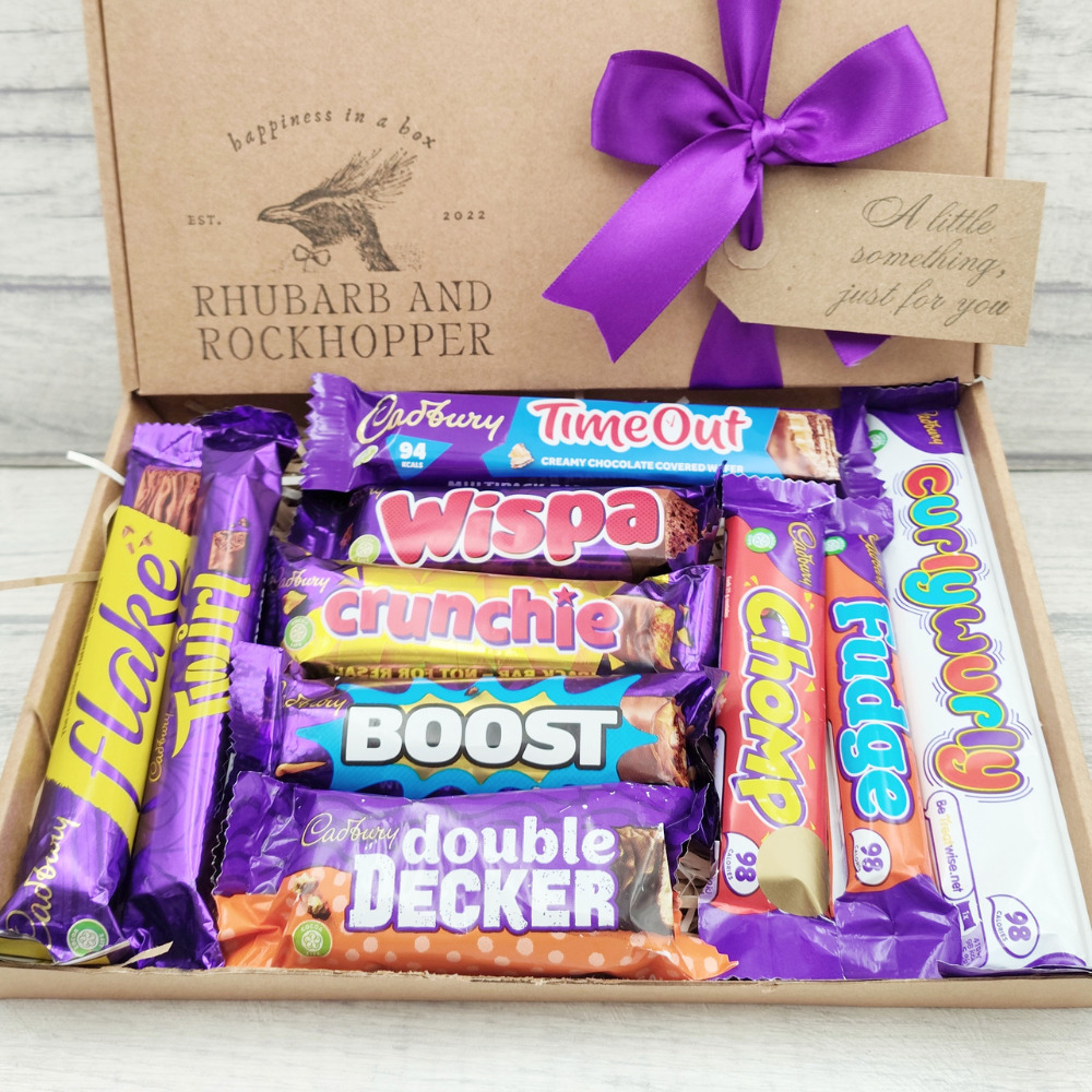 Cadbury Chocolate Bar Gift Box | Personalised Hamper | Christmas | Birthday