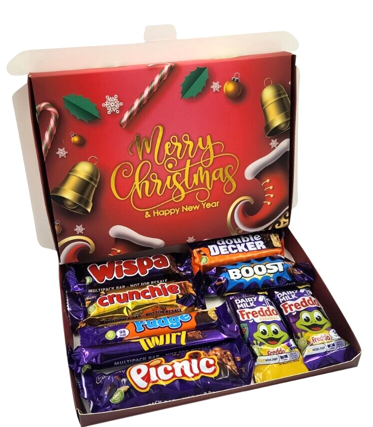 Cadbury Chocolate Freddo Twirl Boost Sweet Gift Box Hamper Christmas Present