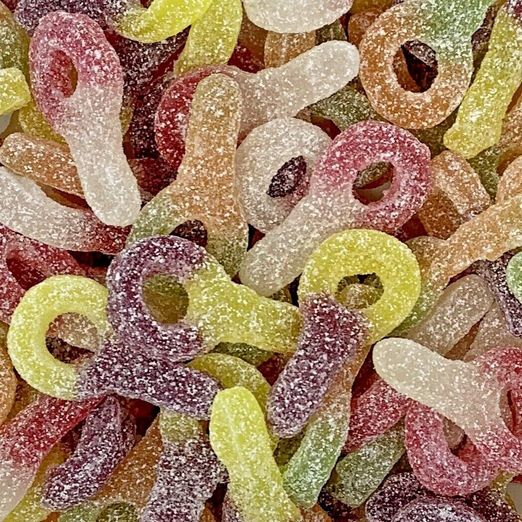 Sour Dummies Vegan Retro Sweets Party Wedding Pick n Mix Fizzy Vegan Sweets