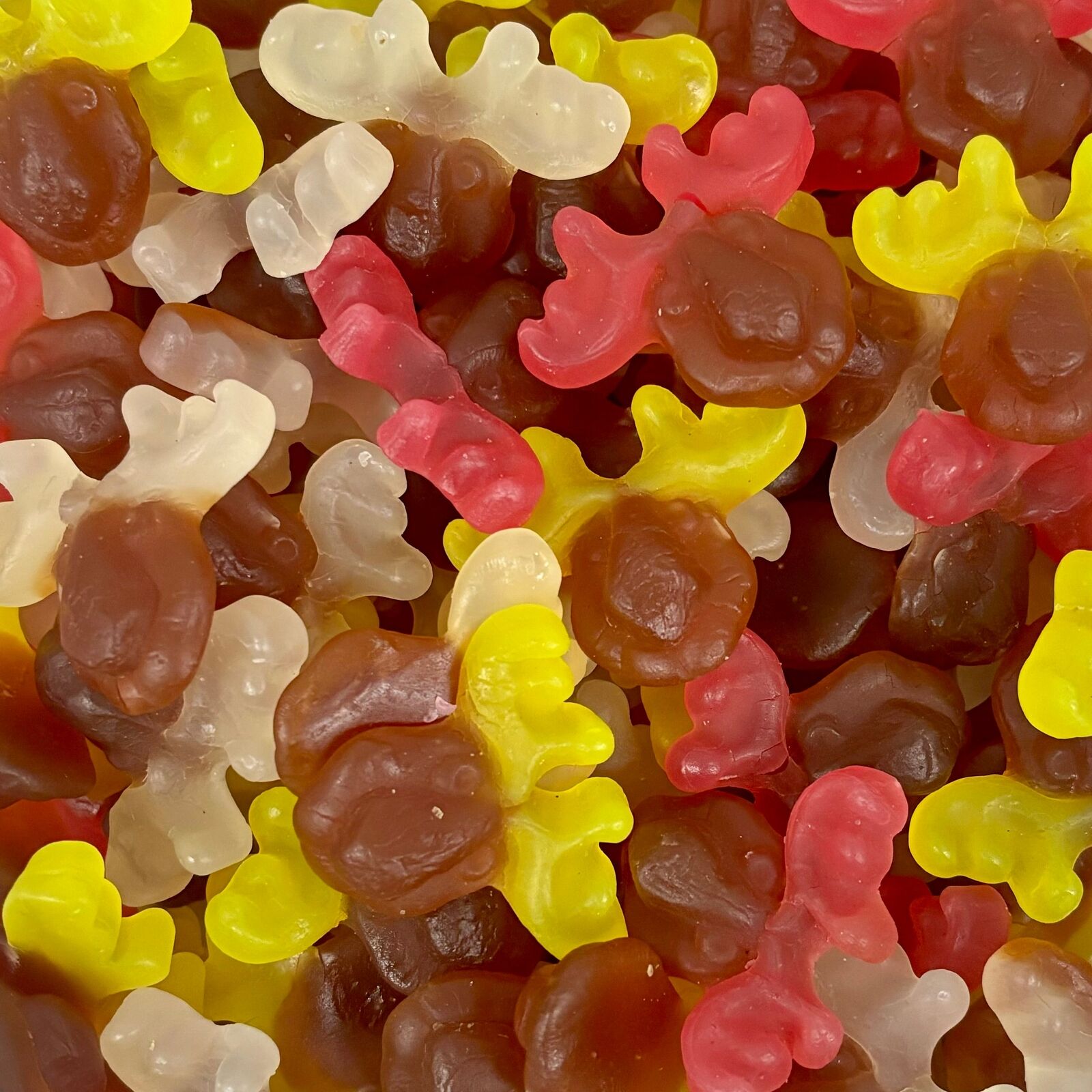 Gummy Reindeer Retro Sweets Candy Pick n Mix Party Favours