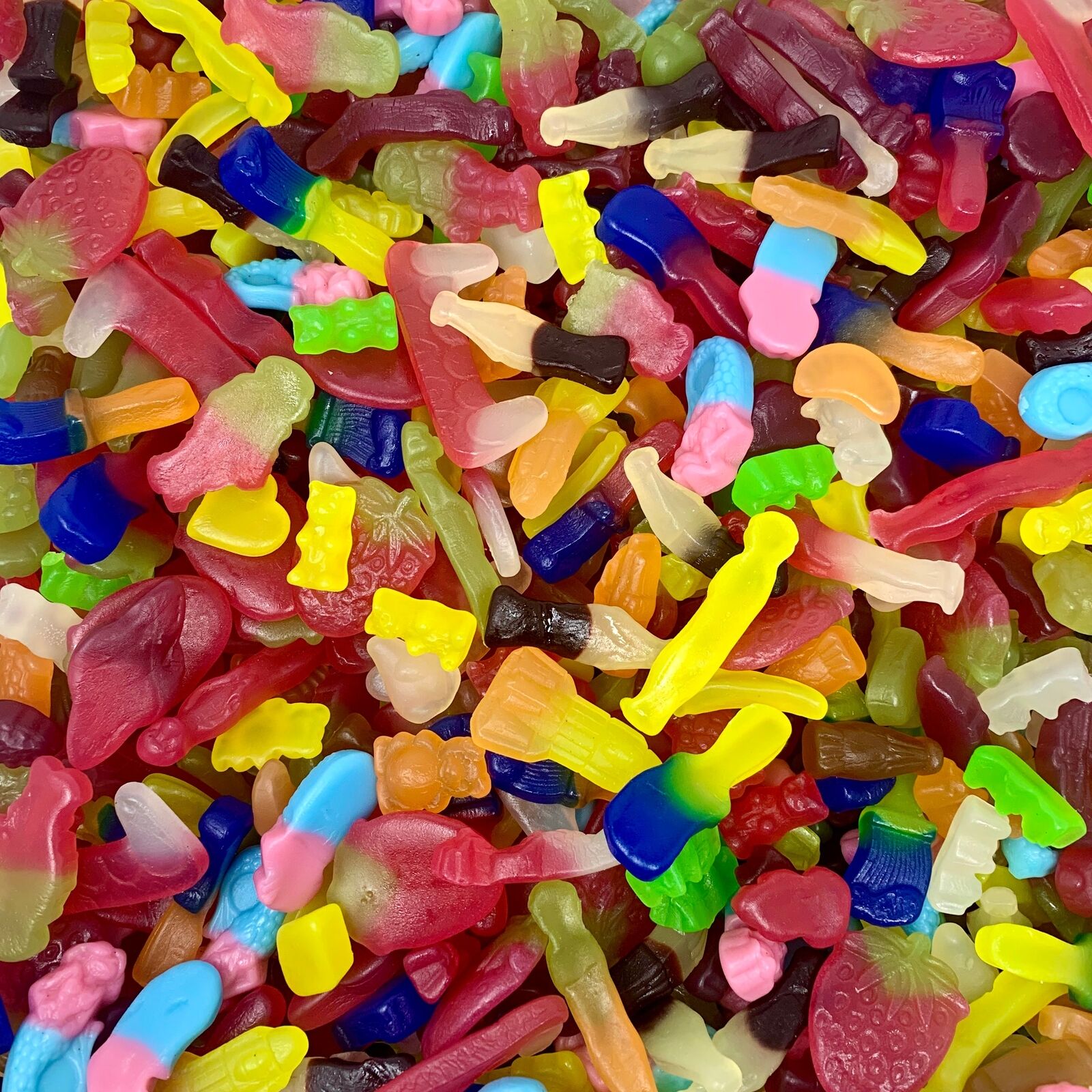 Gummy Sweet Mix Retro Sweets Candy Pick n Mix Party Favours