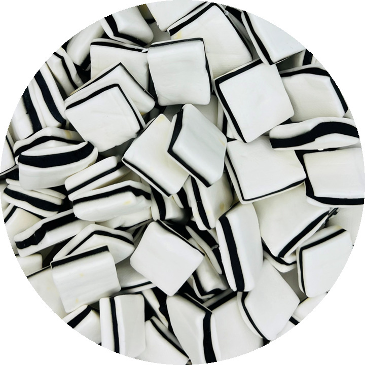 Black And White Liquorice Mints Pick n Mix RETRO SWEETS 200g-1.5 kg FATHERS DAY