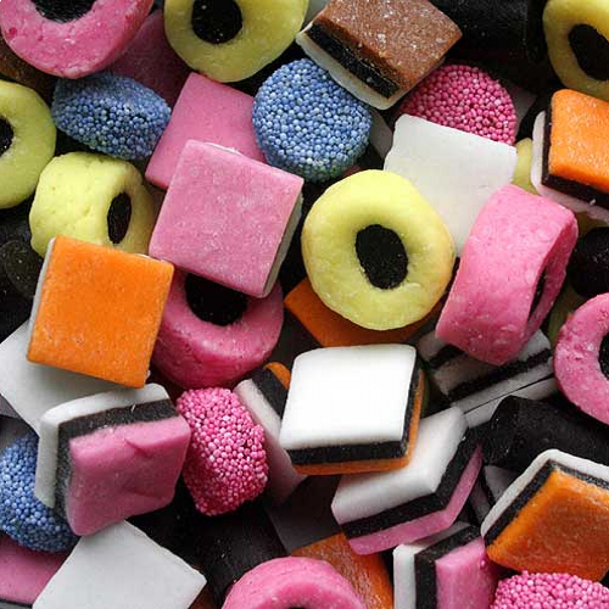 Liquorice Allsorts Retro Sweets Party Wedding Favours Candy Buffet Pick n Mix