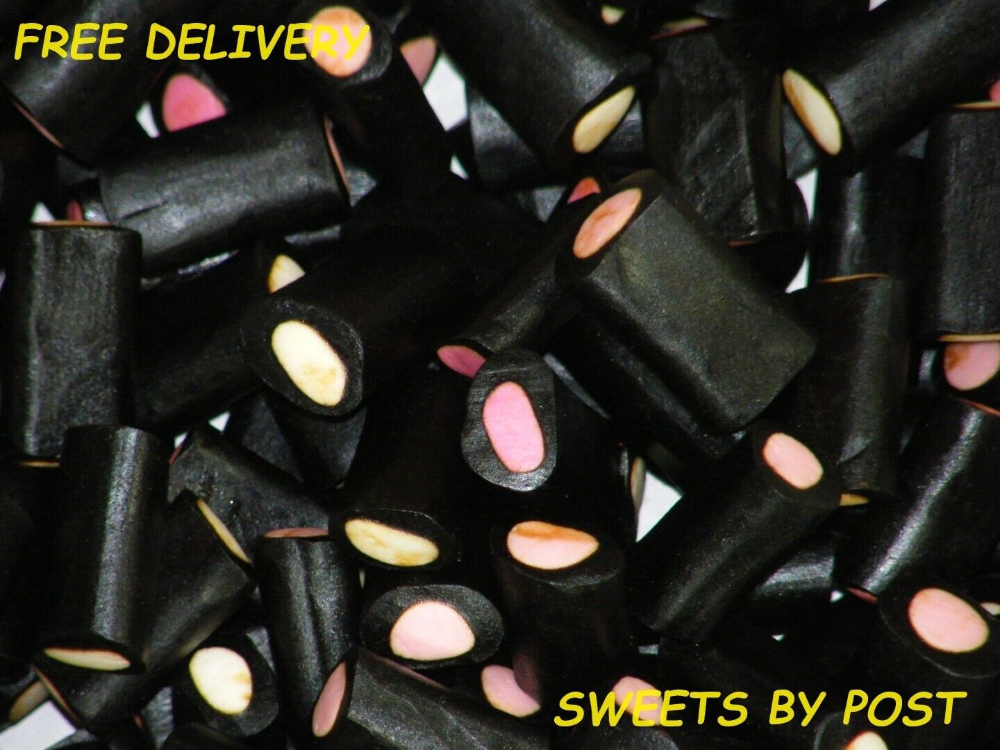 LIQUORICE CREAM ROCK Sweets Retro Pick N Mix Candy Buffet Kids Party Traditional