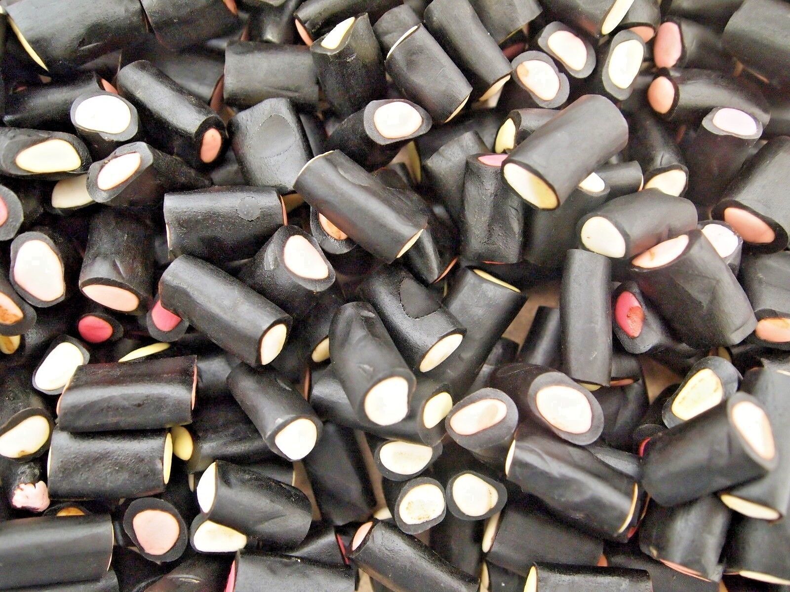 Liquorice Cream Rock Wholesale Pick n Mix RETRO SWEETS CANDY