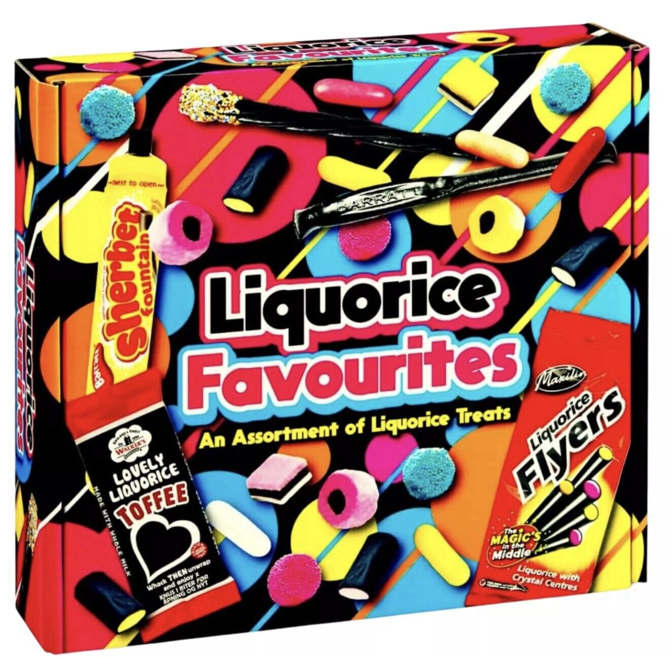 Liquorice Sweets Gift Hamper Sweet Shop Kids Adults Easter Retro Sweets Gift Box