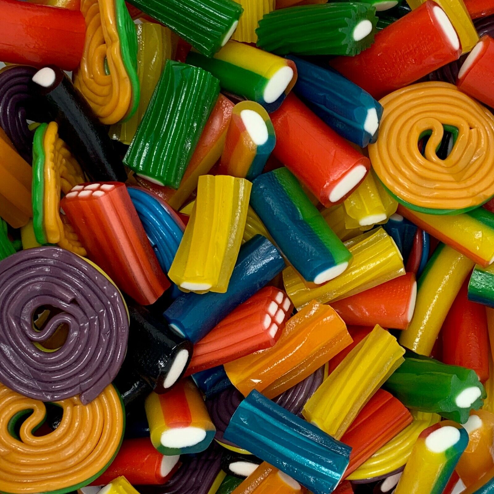 LIQUORICE SWEETS TRADITIONAL RETRO SWEETS ALLSORTS COMFITS PONTEFRACT CAKES