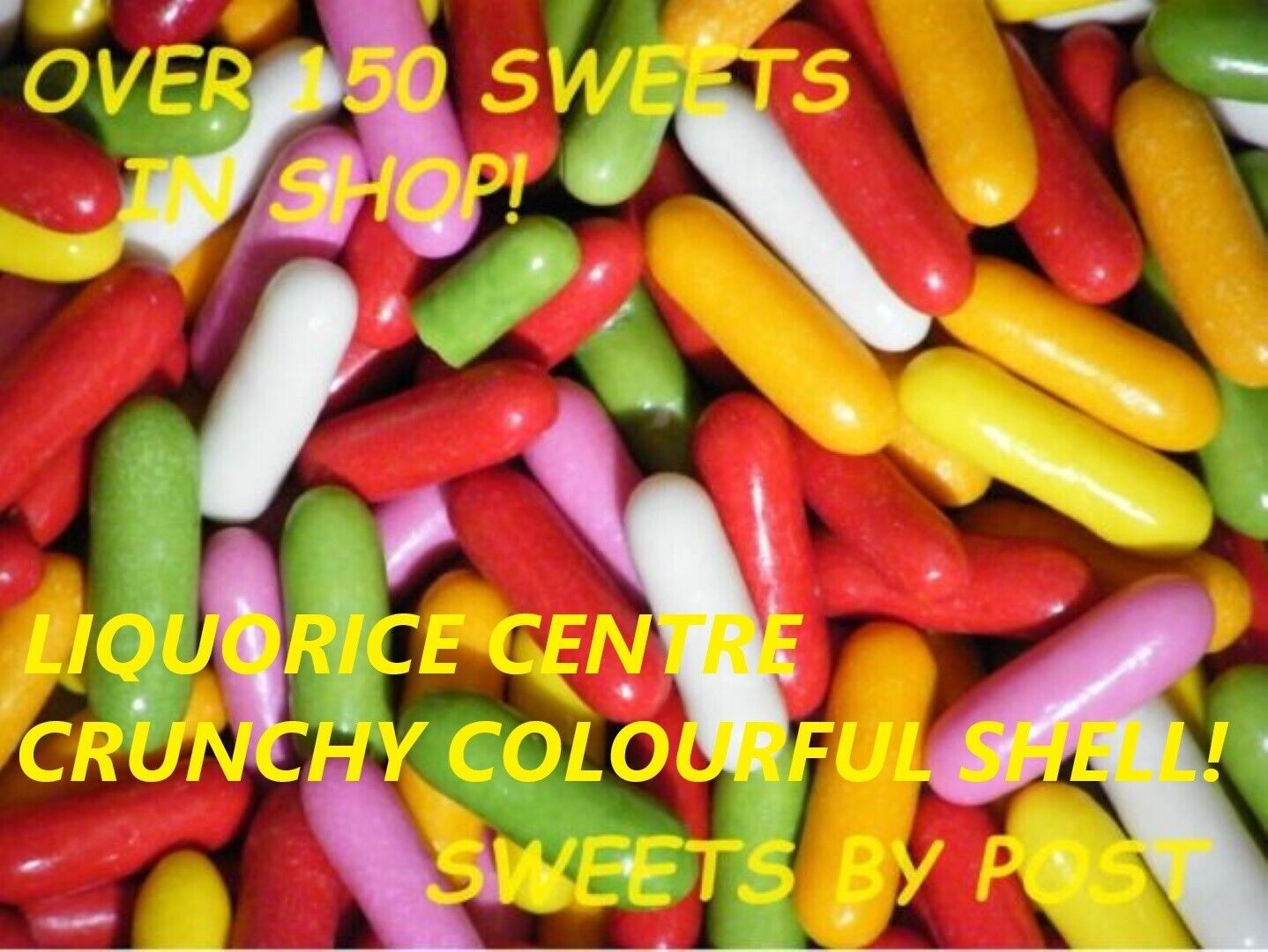 TAVENERS LIQUORICE COMFITS TORPEDOES Bullets Sweets Retro Pick N Mix Treat Party