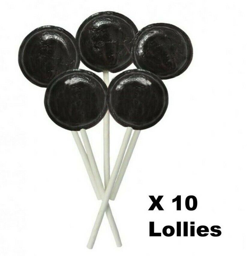 Blackcurrant Mega Lollies Joseph Dobson Retro Sweets Christmas Halloween