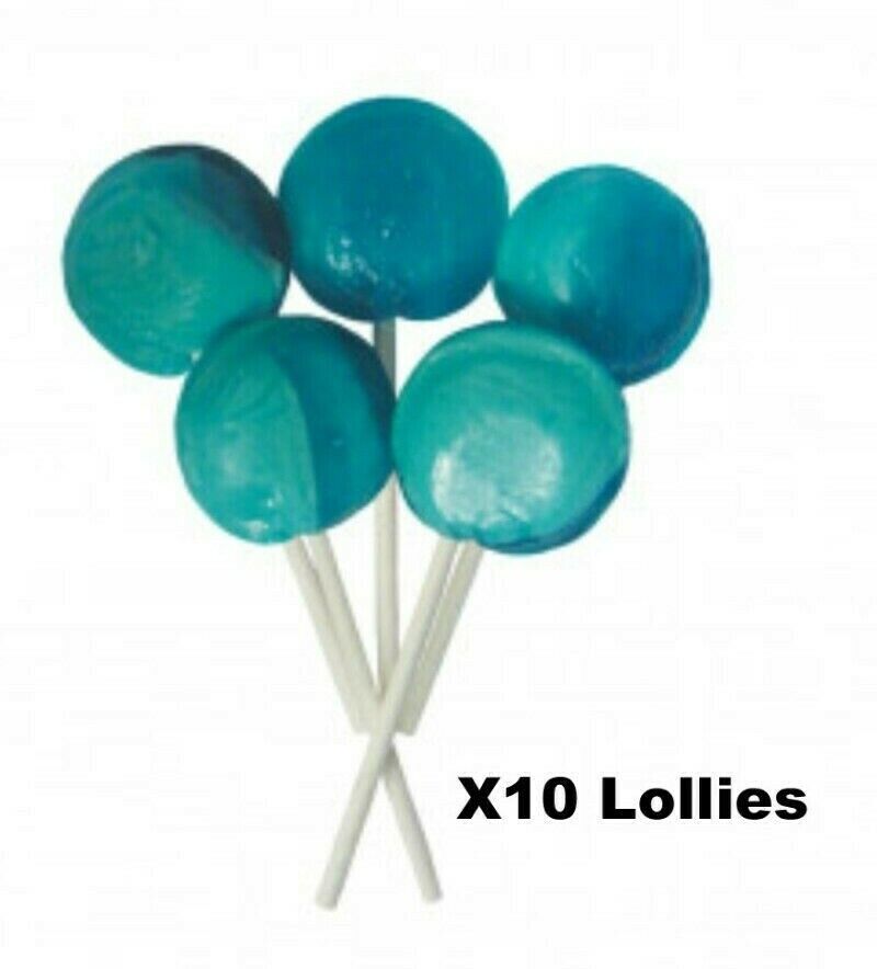 Blue Raspberry Mega Lollies Joseph Dobson Retro Sweets Halloween Christmas