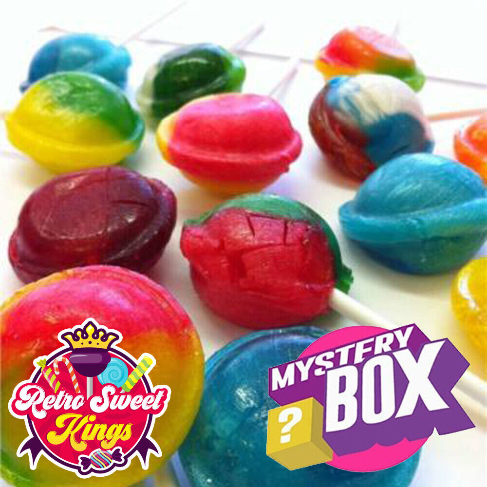 MYSTERY MIX Joseph Dobson Mega Lollies Random Fruit Retro Sweets Christmas