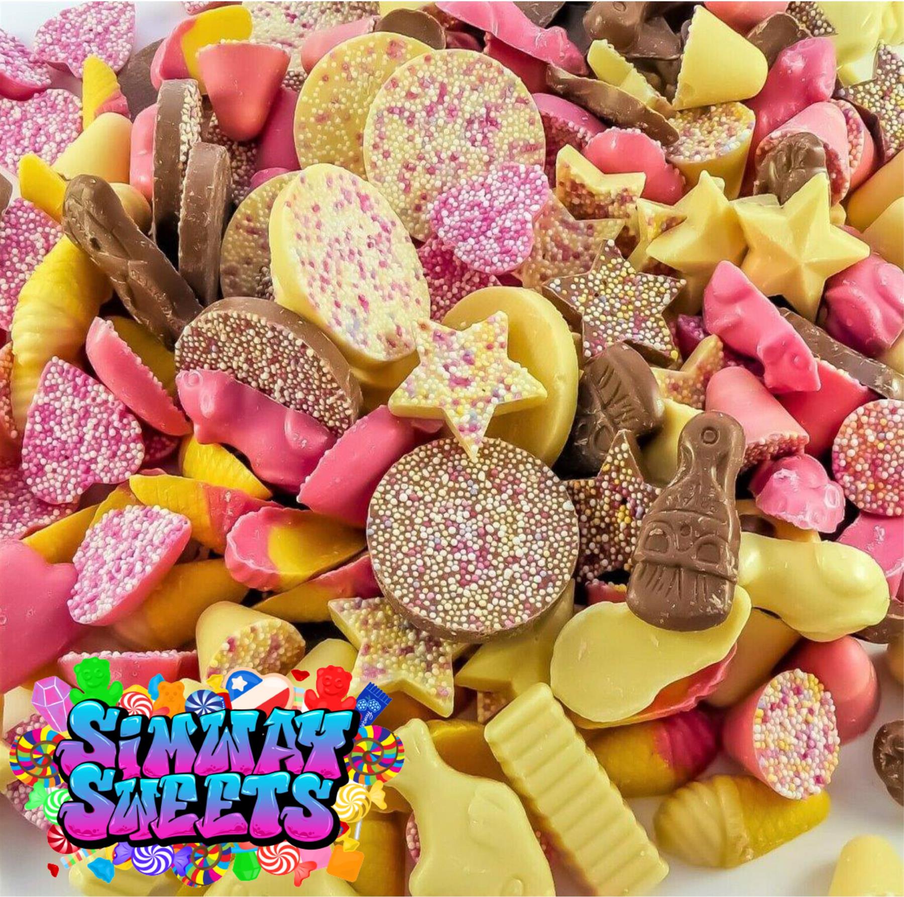 Chocolate Mix Pick N Mix Sweets Retro Classic Candy Kids Party Bulk Discount