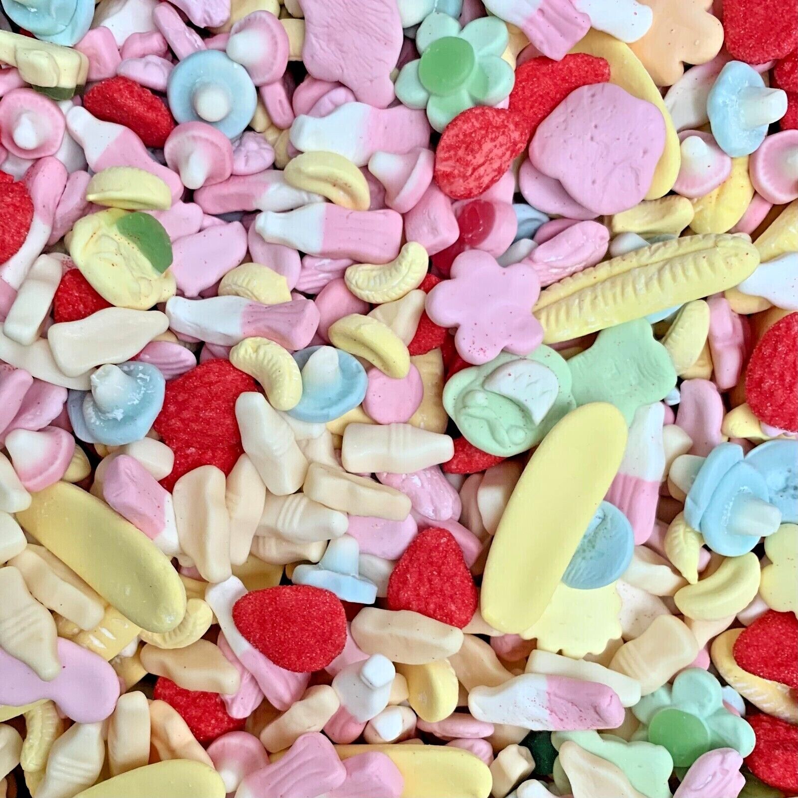 Foam Sweet Mix Sweet Quality Mixes Pick n Mix Assortments Retro Sweets Candy