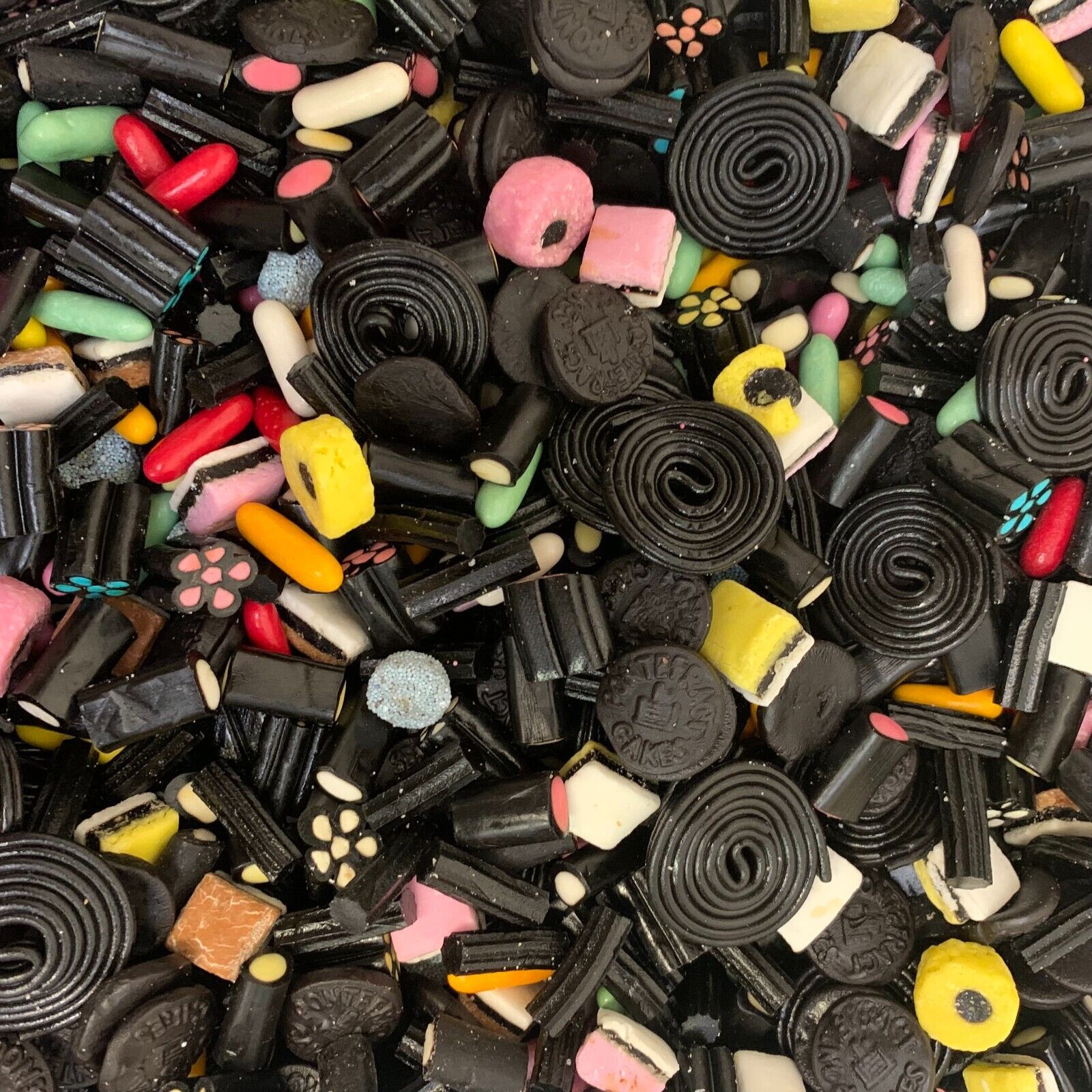 Liquorice Sweet Mix Sweet Mixes Quality Pick n Mix Assortment Retro Sweets Candy