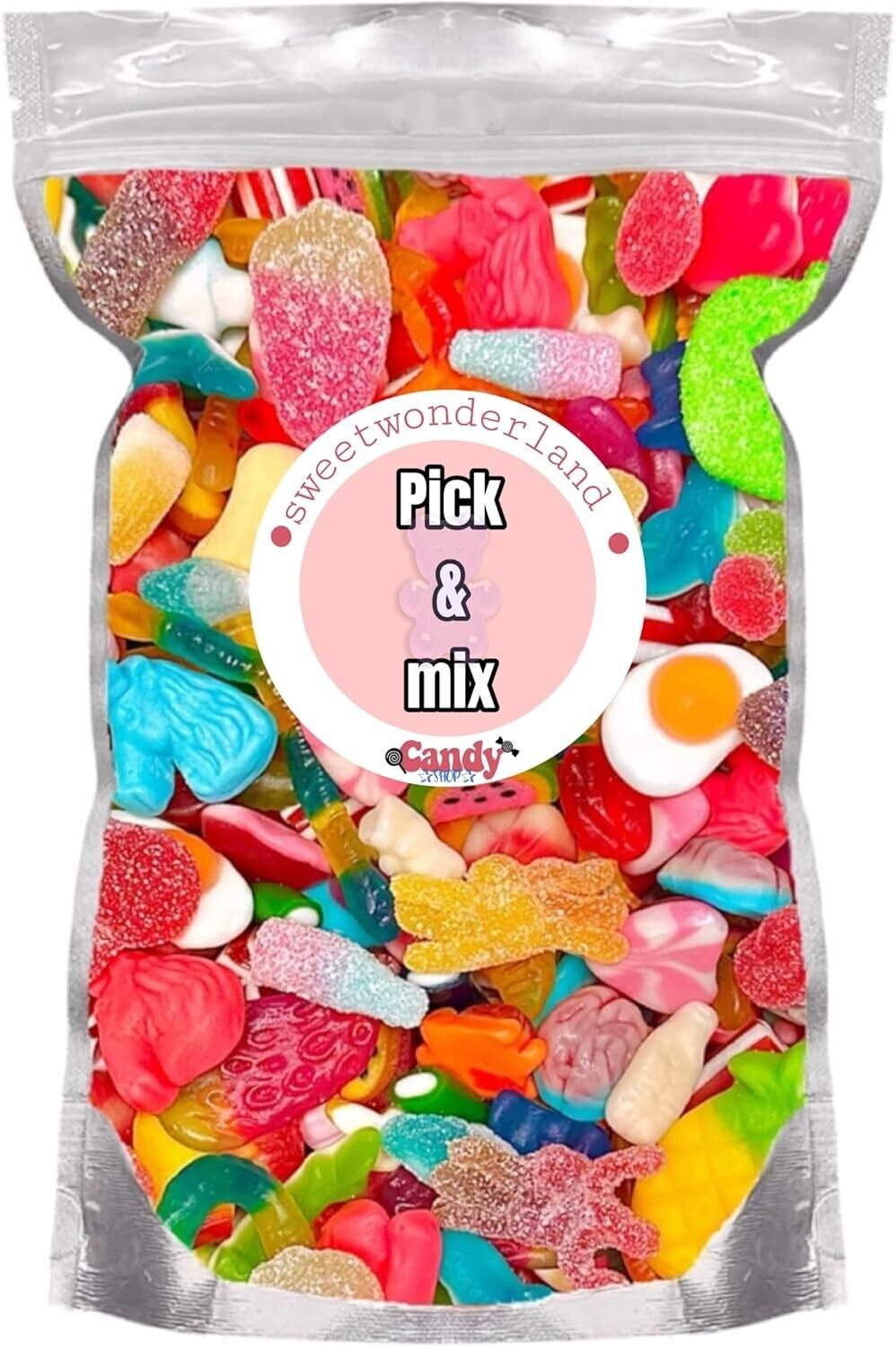 Pick & Mix Sweets 1kg Festive Christmas- Exclusive Selection of Retro Candies .