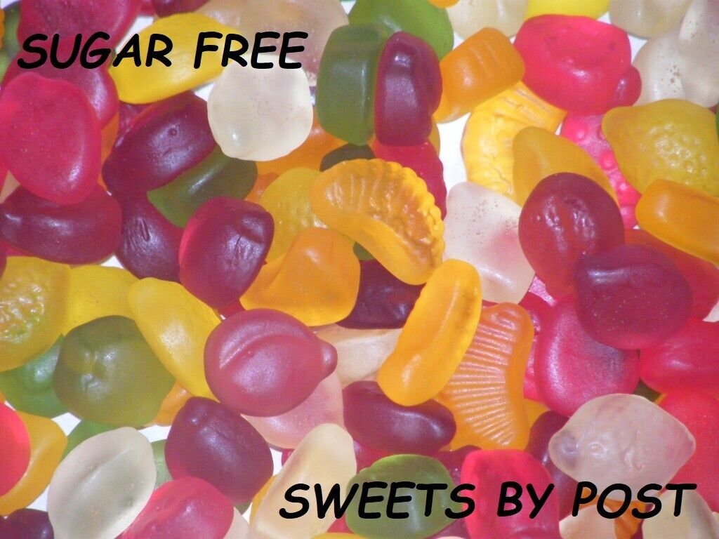 SUGAR FREE FRUIT SALAD Gums Sweets Retro Pick N Mix Party Treat Gift Christmas