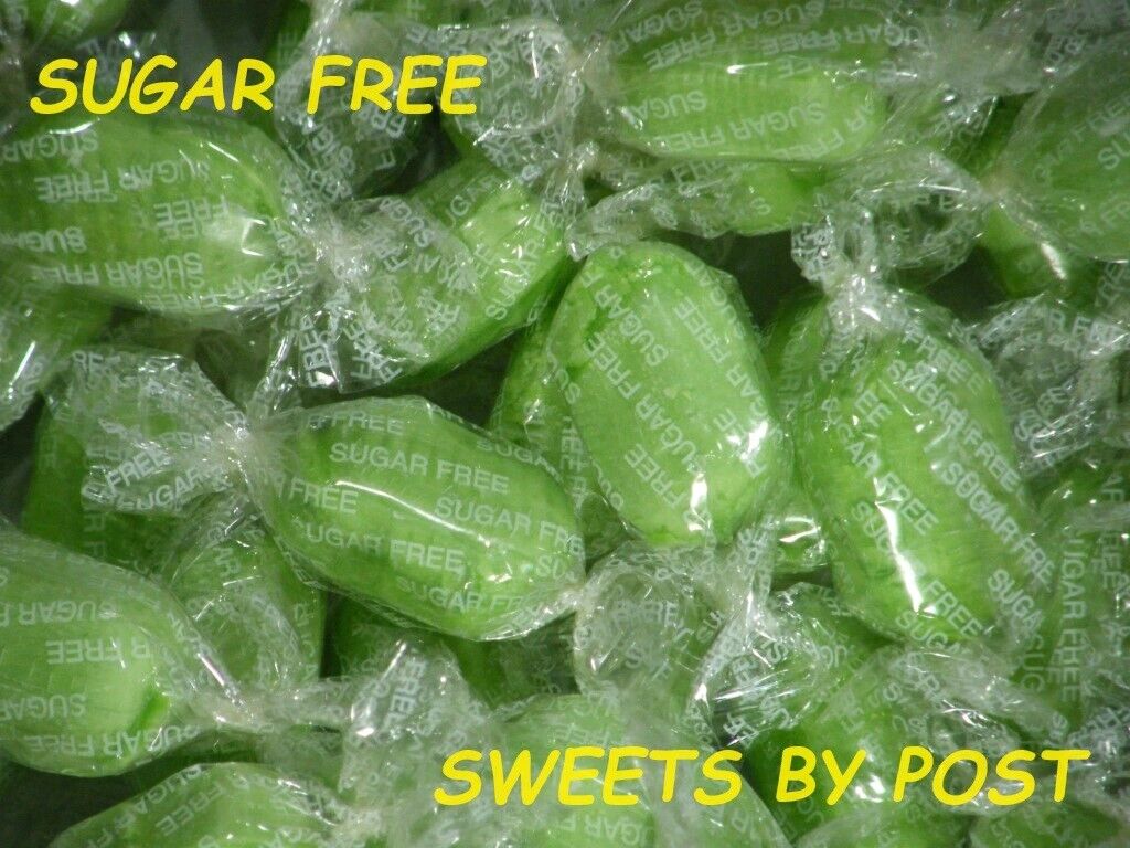 SUGAR FREE STOCKLEYS CHOCOLATE LIMES Sweets Retro Pick N Mix Hard Boiled Wrapped